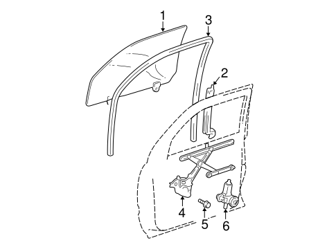 BODY/FRONT DOOR for 2007 Toyota 4Runner #3