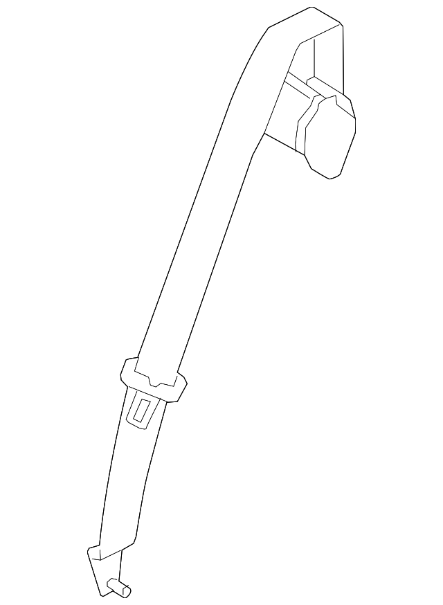 LR061315 Деталь CENTER SEAT BELT