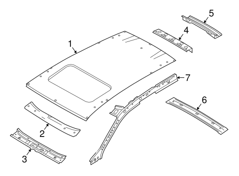 Cayenne ROOF & COMPONENTS 3