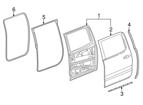 Yukon XL DOOR & COMPONENTS 2