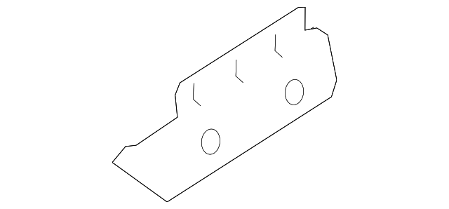 BK3Z-61226A20-A Деталь INNER BRACKET, LEFT