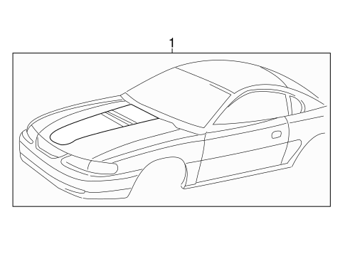 Mustang STRIPE TAPE 2