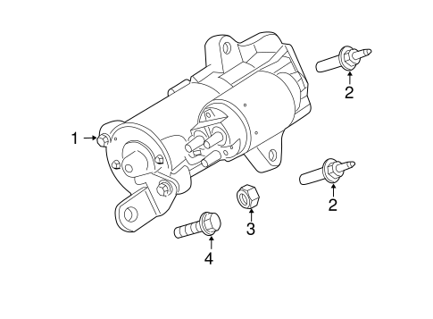 Electrical/Starter for 2008 Ford Escape #2