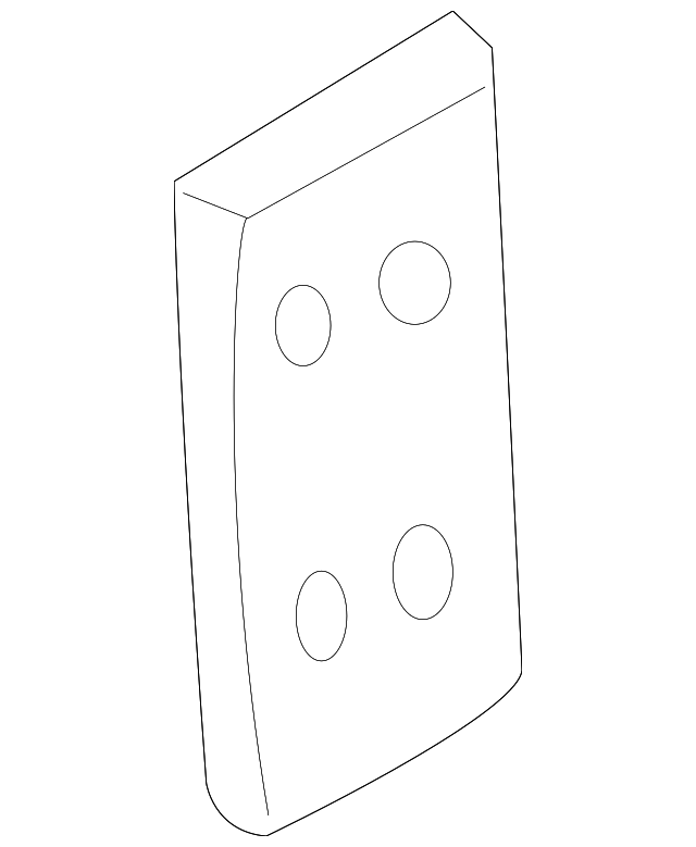 MXC3132 Деталь DOVETAIL LATCH SHIM