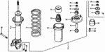 52441634660 - Chassis: SPRING, RR. for Honda: Civic Image image