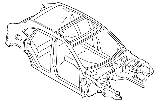 95B800701YGRV Деталь BODY ASSY