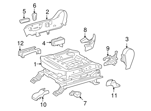 BODY/TRACKS & COMPONENTS for 2013 Toyota 4Runner #3