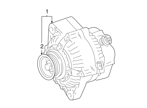 ELECTRICAL/ALTERNATOR for 2005 Toyota Solara #1