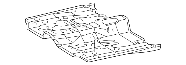 88972253 Деталь FRONT FLOOR PAN