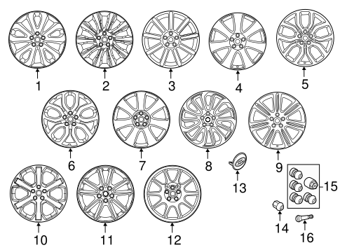 Range Rover Колеса