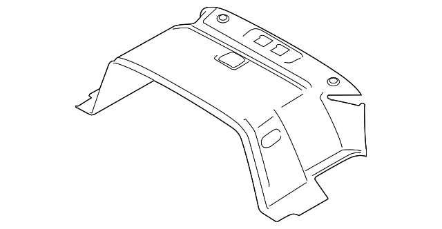 EK4Z-6151916-PA Деталь REAR HEADLINER