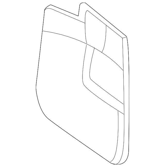 3L7Z16A550AA Деталь MUD GUARD