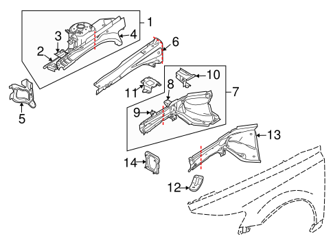 V50 STRUCTURAL COMPONENTS & RAILS