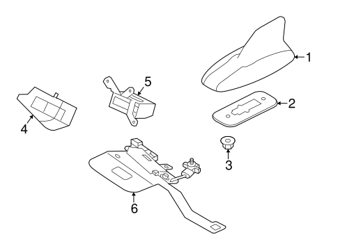 Range Rover ANTENNA & RADIO
