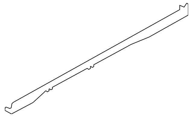 AE5Z-5410176-AA ROCKER MOLDING, RIGHT