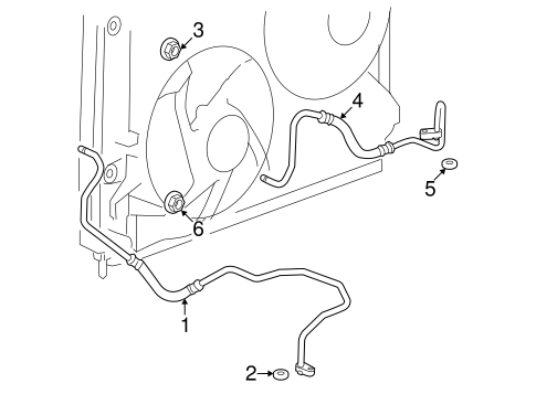 Vue TRANS OIL COOLER
