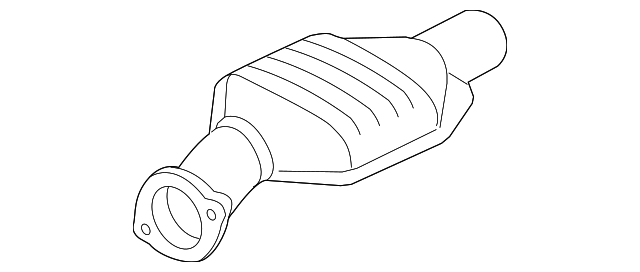 7F9Z-5E212-B Деталь CATALYTIC CNVRTR