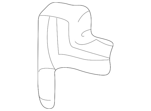 88969683 Деталь INNER WHEELHOUSE PLATE, RIGHT