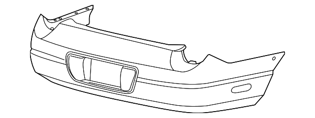 1W6Z-17K835-BAA Деталь BUMPER COVER