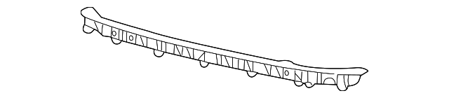 1W6Z-17D995-AA Деталь BUMPER COVER REINFORCEMENT