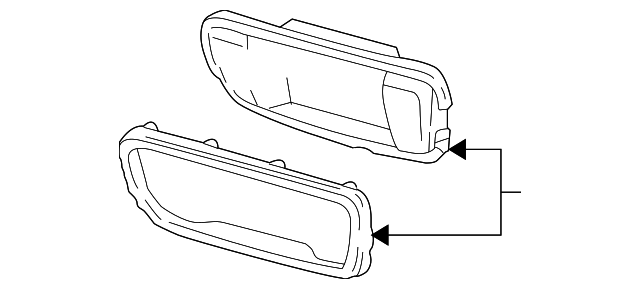 1W6Z-17B390-AA Деталь LICENSE POCKET