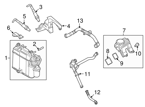 Panamera EMISSION COMPONENTS