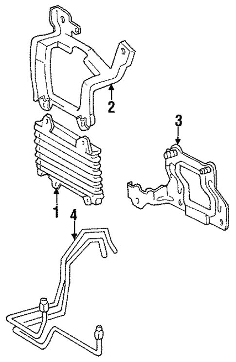 Cooling System/Trans Oil Cooler for 1994 Toyota T100 #1