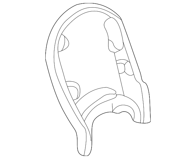 88970664 Деталь RECLINER OUTER COVER, RIGHT