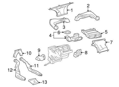 BODY/DUCTS for 2011 Toyota Yaris #1
