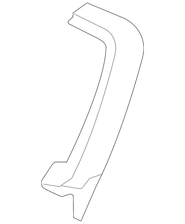15952179 Деталь OUTER SIDE FRAME, LEFT