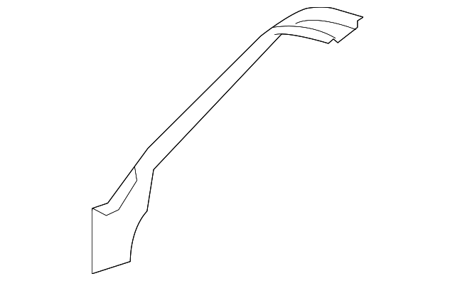 19120995 Деталь INNER SIDE FRAME, RIGHT