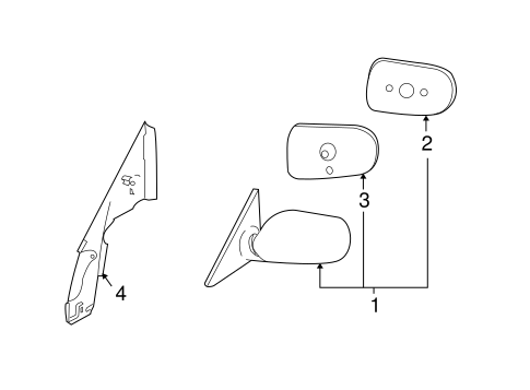 Outside Mirrors for 2005 Infiniti G35 #0