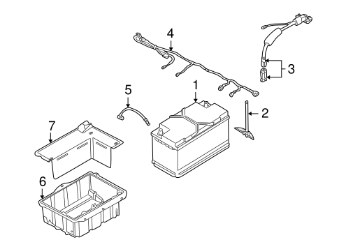 Battery for 2000 BMW X5 #0