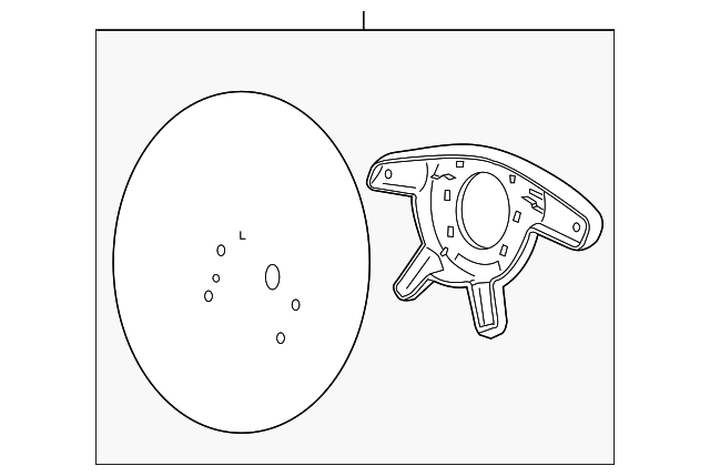 92110120 Деталь STEERING WHEEL