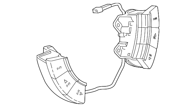 92111621 Деталь RADIO SWITCH