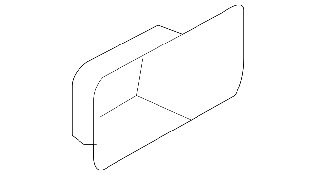 6E5Z-5422620-BAA Деталь HANDLE BEZEL, RIGHT