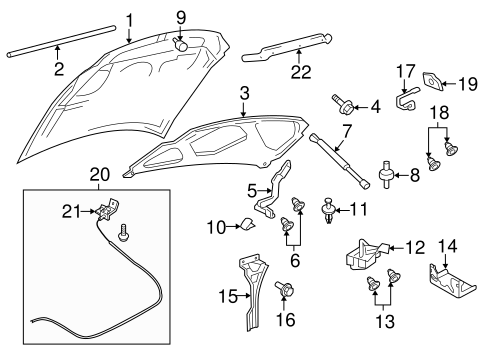 Body/Hood & Components for 2014 Ford Expedition #1