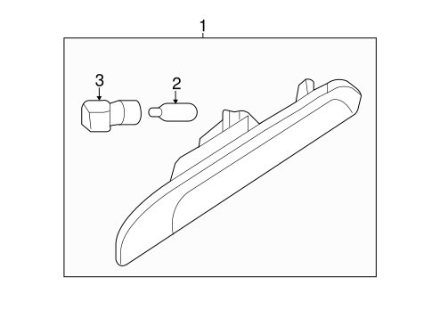 Panamera SIDE REPEATER LAMPS