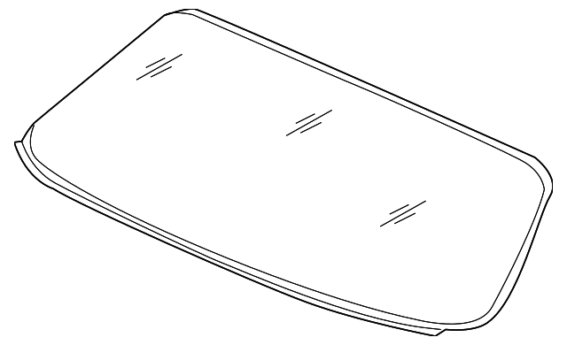 C2C38941 Деталь BACK GLASS