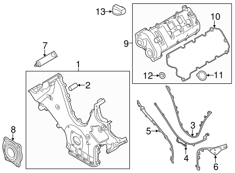 Panamera VALVE & TIMING COVERS