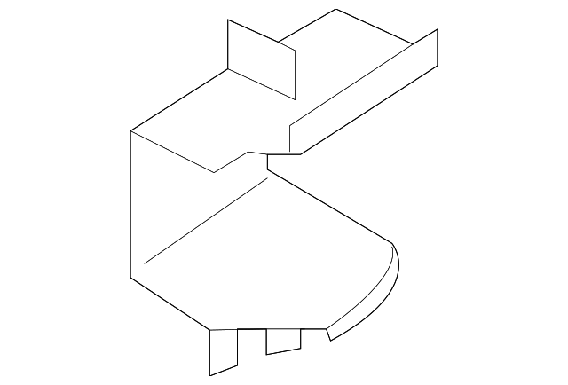 8R0-803-383-B-GRV Деталь INNER SUPPORT, LEFT