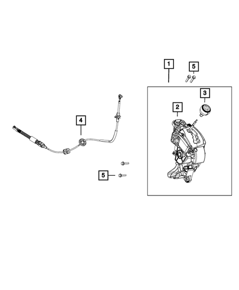 Gearshift Controls and Related Parts for 2017 Dodge Grand Caravan #0