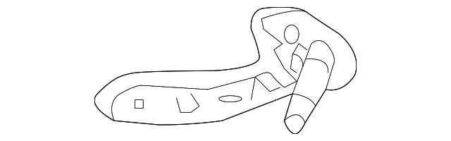 19184185 Деталь FRAME, RIGHT