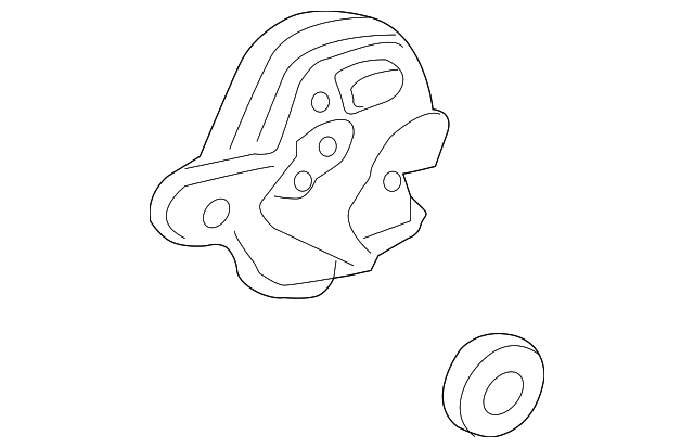 19184226 Деталь LOCK ASSY, RIGHT