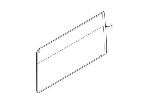Transit-150 GLASS - SIDE DOOR