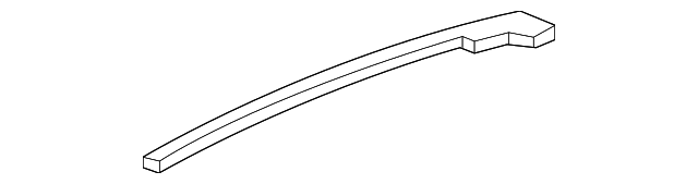 AG1Z-54046A24-A INSTRUMENT PANEL UPPER INSULATOR, RIGHT