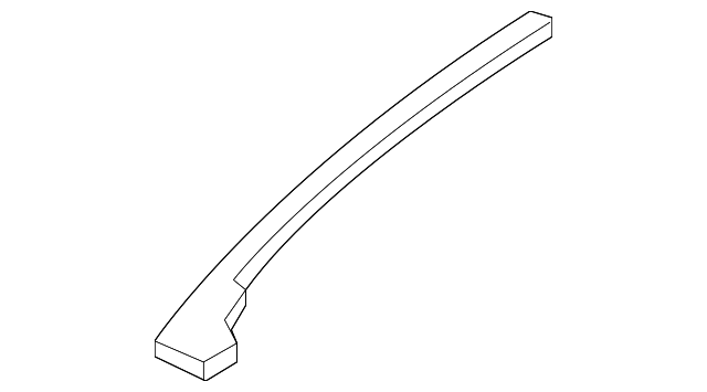 AG1Z-54046A25-A INSTRUMENT PANEL UPPER INSULATOR, LEFT