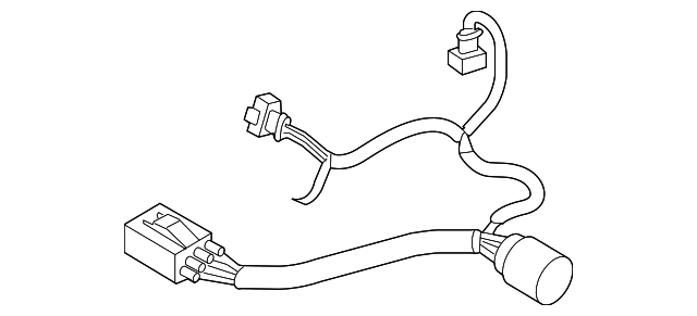 8659674 Деталь HARNESS, LEFT