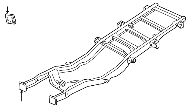 4C3Z5005GA Деталь FRAME ASSY