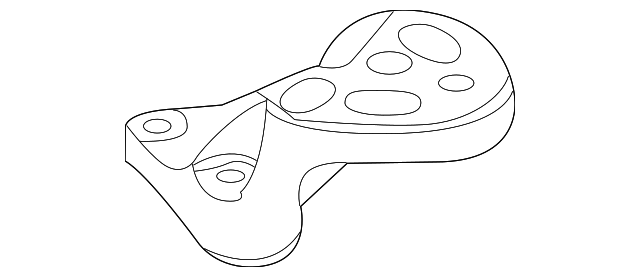 C2S8845 Деталь MOUNT BRACKET, RIGHT